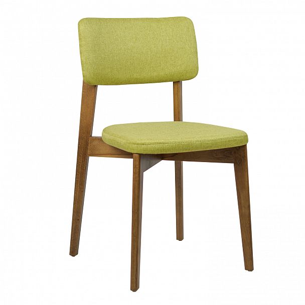 Стул Topas, рогожка Montreal 72 горчичный, светлый орех - Вид 2