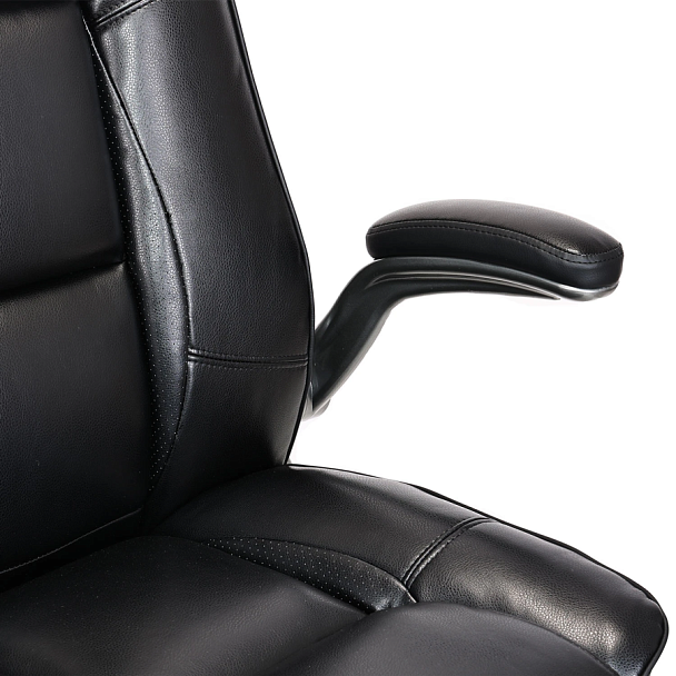 Кресло BRABIX PREMIUM "Paradigm EX-556", пружинный блок, рециклированная кожа, черное, 532976 - Вид 11