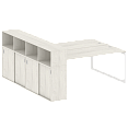 /catalog/kategorii/stoly/rabochie-stantsii-i-bench-sistemy/metal-system-quattro-r-st-s-shkafom-kupe-na-o-obraznom-m-k-50bo-rs-sshk-4-5-t-dub-navarra-belyy-meta/ - фотография