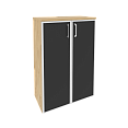 /catalog/kategorii/shkafy-i-stellazhi/shkafy-dlya-dokumentov-srednie-do-1700-mm/onix-shkaf-sredniy-shirokiy-o-st-2-4-r-black-tikvud-svetlyy-steklo-black-800-420-1207/ - фотография