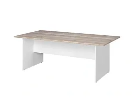 TANDEM RTD005-200-MA Конференц-стол прямоугольный ун-й 2000х1000х750 Дуб Маувелла/Белый - Фото предпросмотра