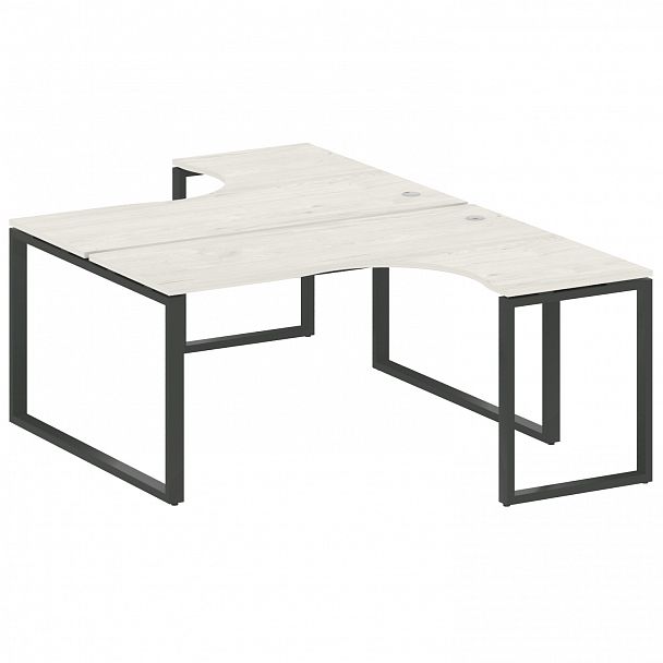 Рабочая станция "Metal System" БО.РАС-СА-2.4 дуб наварра/антрацит - Вид 1