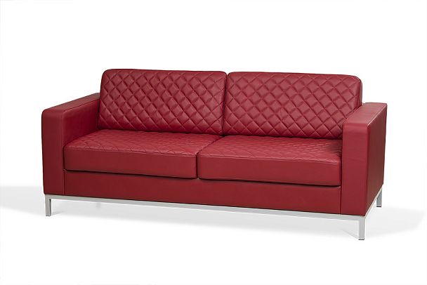 Двухместный диван Aveo 160x84x82,5 чёрный - Вид 9