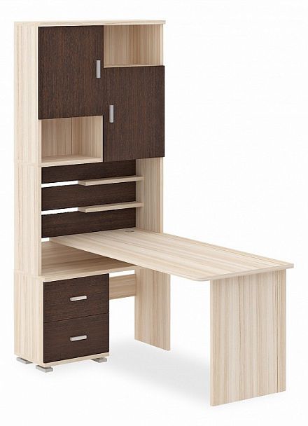 Стол компьютерный Домино СР-720/160 Венге/Карамель левый - Вид 1