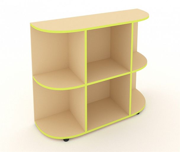 Полка напольная RX 17-5 Р желтый - Вид 1