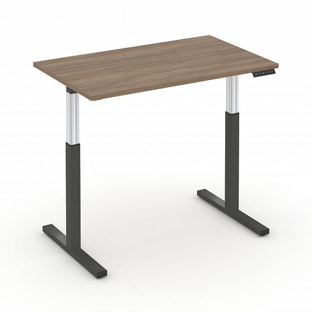 Стол электроподъемный "MOVE UP" MV.SE-2.7 Антрацит металл / Дуб Аризона - Вид 2