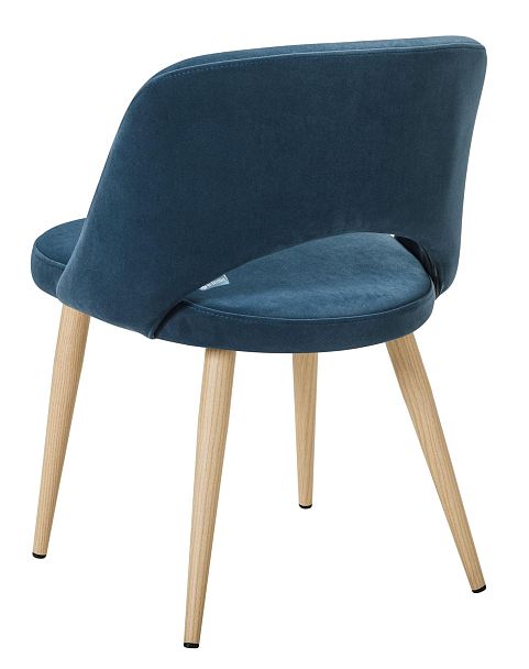 Стул Lars Diag blue/нат.дуб - Вид 4