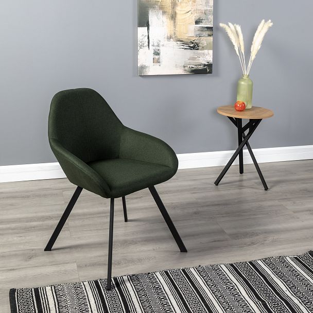 Кресло Kent тёмно-зеленый/Арки - Вид 9