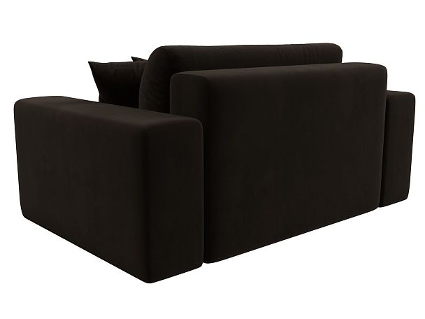 Кресло Лига-036 Микровельвет коричневый - Вид 6