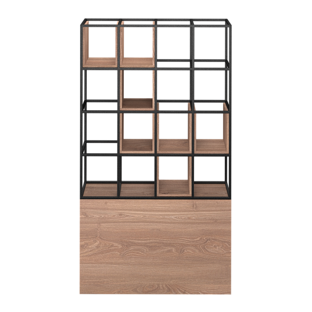 Стеллаж Kovally, лофт - Вид 3