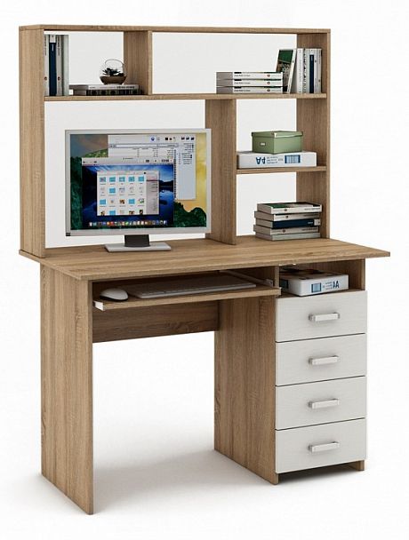 Стол компьютерный Лайт-5К СН - Вид 1