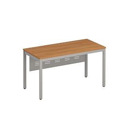 Стол на каркасе МП2 с экраном металлическим Формула МП2 ФР 192 ольха / серый - Фото предпросмотра