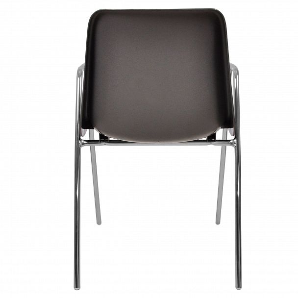 Стул Vicenza (4 высокие ножки c подлокотниками), каркас Хром, серый, стопируемый - Вид 4