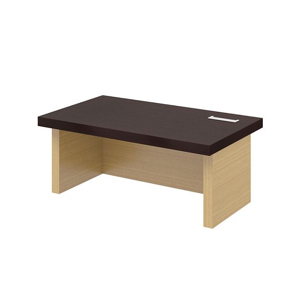 Стол руководителя правый 1800 мм "Столы руководителя"  ПК-СПК-СТ180Х105П-В1-1033 дуб скальный - Вид 1