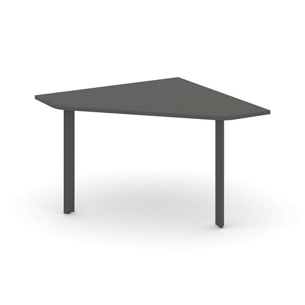 Style Project Next Угловой элемент переговорного стола SN-59.UPRG-031 Антрацит/Металл Антрацит 1180*1180*750 - Вид 1