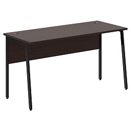 Стол прямой СП-3.1P Венге Магия/Черный 1400х608х755 IMAGO PLUS - Фото предпросмотра