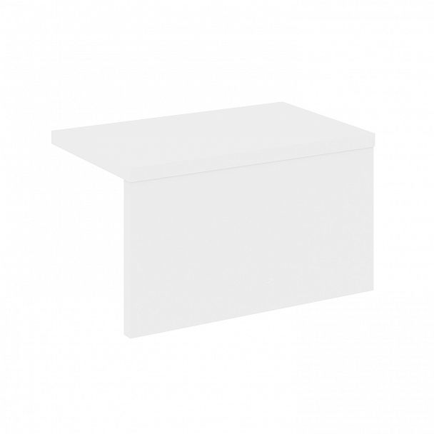 Накладка прямая низкая "Onix" О.R-NP.N-98.1 белый - Вид 1