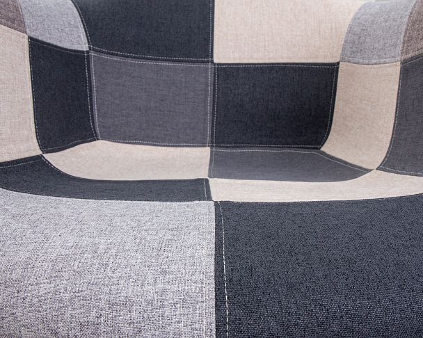 Стул обеденный DOBRIN DAW RACHEL (ножки светлый бук, сиденье 002 Puzzle) - Вид 10