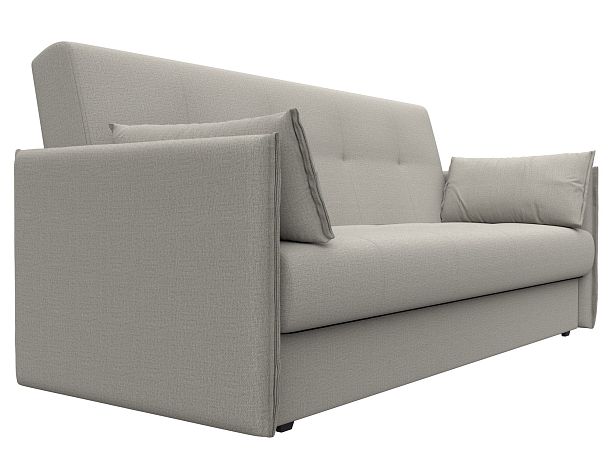 Диван-книжка Лига-018 Рогожка бежевый - Вид 3