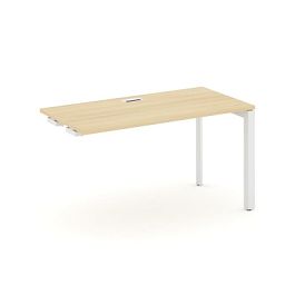 Style Project Next Стол-приставка к опор. элем. SN-59P.OPRS-001 Акация Лорка/Металл Белый/Белый Заглушка 980*600*750 - Фото предпросмотра