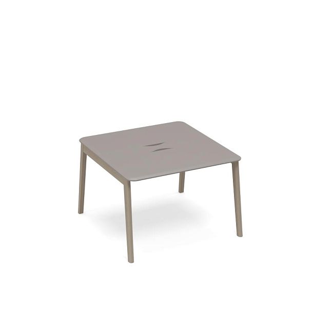 Стол для переговоров с кабель-каналом WOOD Time wood ТМ В2 153 мокко премиум - Вид 1