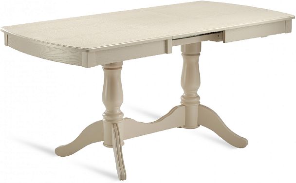 Стол деревянный раздвижной Брэйт 120(160)х80х76 Cлоновая кость - Вид 4