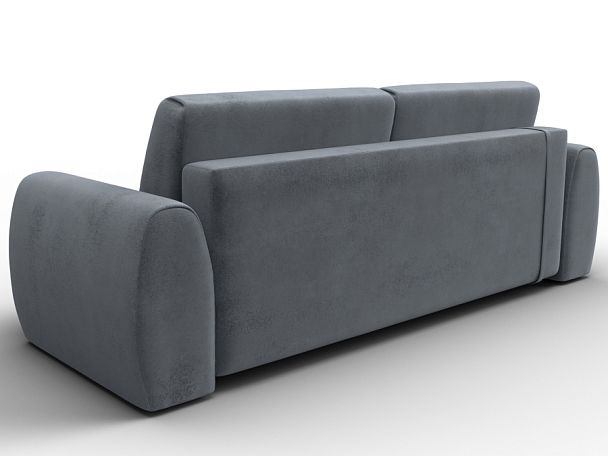 Диван прямой Лига-115 НПБ Велюр серый - Вид 5