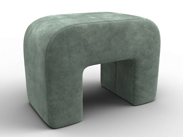 Пуф 008 Велюр зеленый - Вид 5