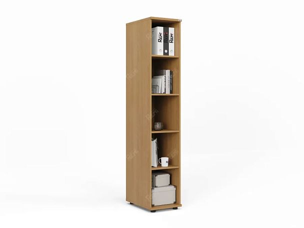 ЛАЙТ / LIGHT RLG026-35x55 Узкий стеллаж 35x55x183 Бук - Вид 3