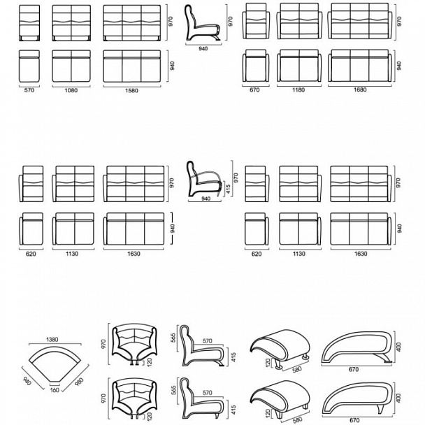 Диван б/п "Ва-банк" 2 - Вид 8