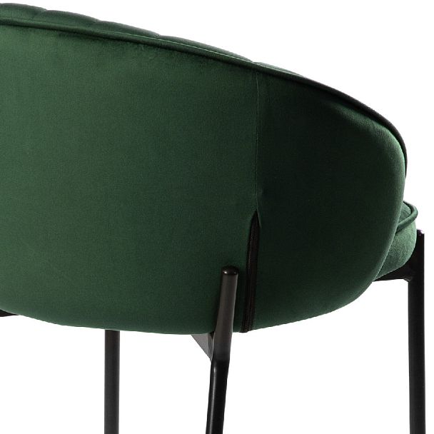 Комплект полубарных стульев Миэль зеленый/черный, 3 шт. - Вид 8