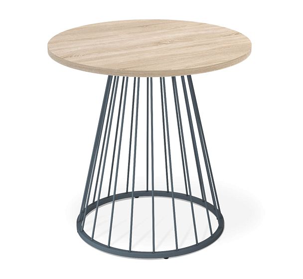 Стол Sheffilton SHT-TU85/TT80 ЛДСП антрацит/дуб сонома - Вид 2