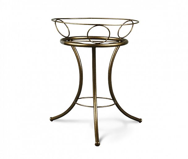 Подцветочница Sheffilton Песочные часы бронзовый/черный - Вид 1