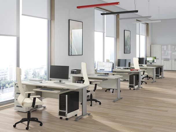 Приставка подкатная New Line 117,4x51x62 дуб шамони светлый - Вид 8