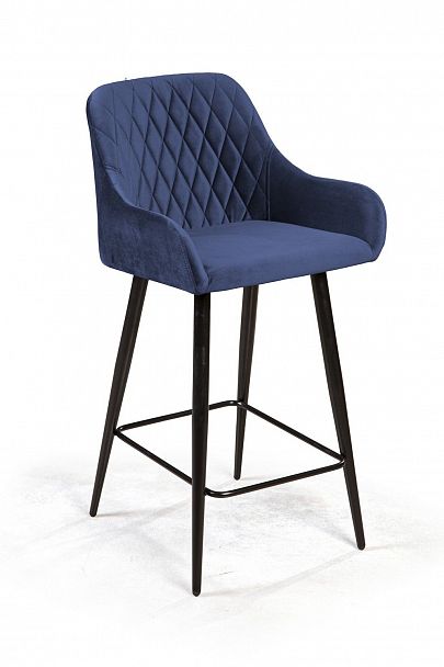 Стул полубарный Robert, бархат синий 29 - Вид 2
