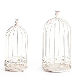 Цветочница Secret de Maison Селл/Cell (мод.PL08-10003), металл, antique white - Фото предпросмотра
