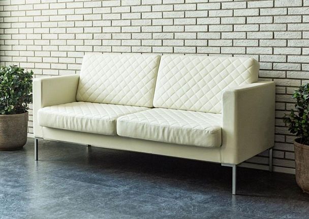 Диван 3-местный Мальта / Malta malta-3 экокожа бежевая CN1123 - Вид 4