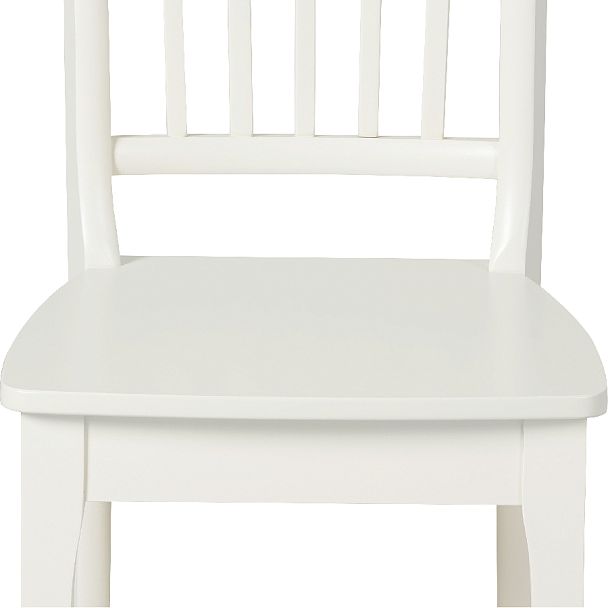 Комплект деревянных стульев с жестким сиденьем Элин Слоновая кость, 4 шт. - Вид 10