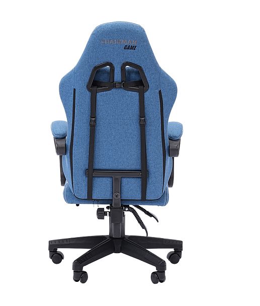 Кресло CHAIRMAN CH26 ткань, голубой - Вид 2
