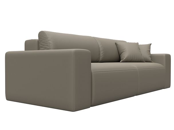 Диван прямой Лига-036 НПБ Классик Экокожа бежевый - Вид 3