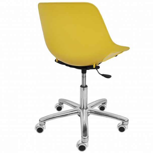 Стул "Q5 SW КРЕСЛО на  Крестовине CINA", желтый - Вид 2