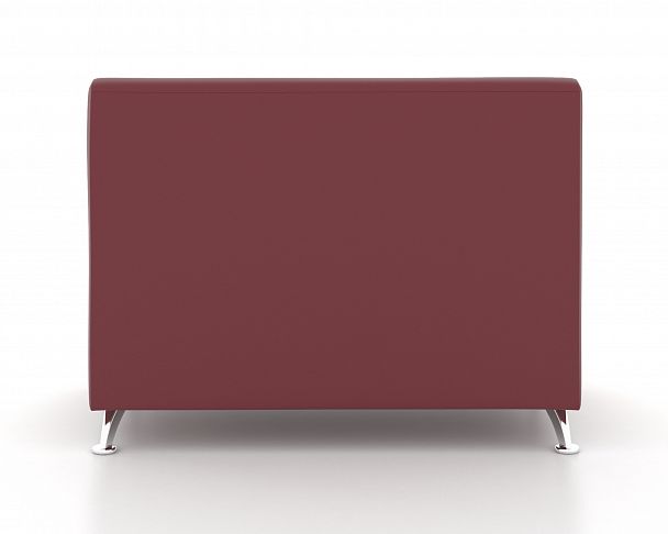 Диван двухместный "Интер хром" черный - Вид 10