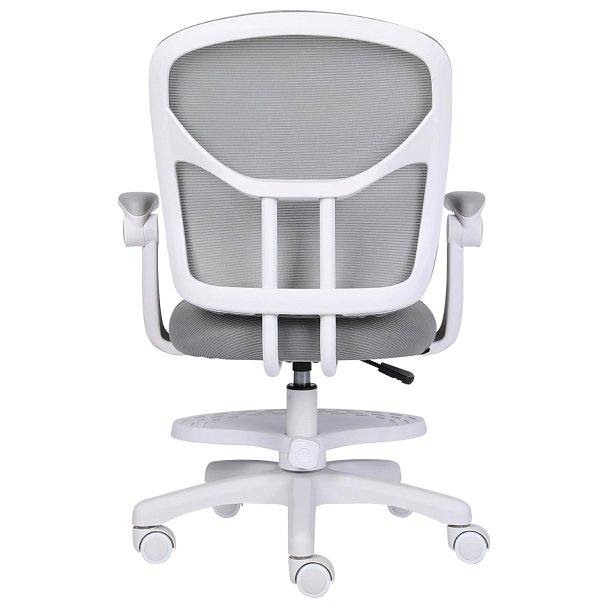 Кресло детское с подставкой для ног BRABIX "Toy MG-205", сетка/ткань TW, серое, 533153 - Вид 8