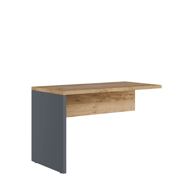 Стол-приставка Zion Light 120x60x75 дуб крафт золотой - Вид 1