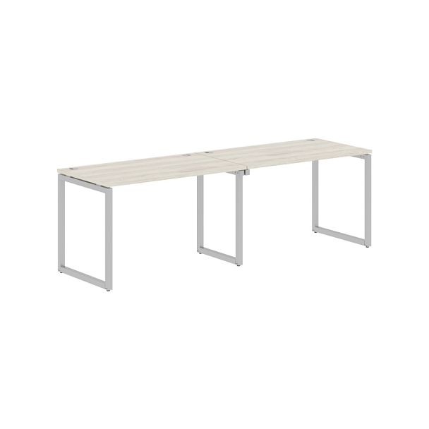 Стол 2-х местный XQWST 2470 Сосна Эдмонт/Алюминий 2406х700х750 XTEN-Q - Вид 1