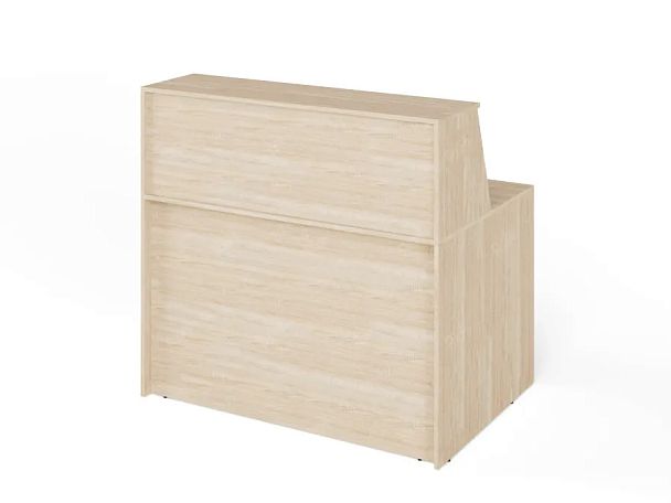 ЛАЙТ / LIGHT RLG068-11x9 Блок ресепшн с полкой 110x90x125 Дуб Сонома - Вид 1