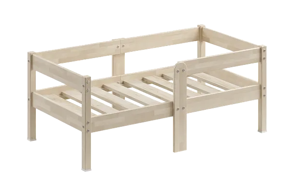 Кровать Легос компакт 700х1400, цвет натуральный, без ящиков - Вид 2