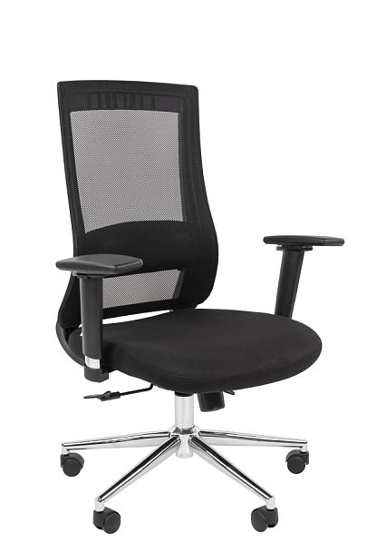 Офисное кресло Chairman 500LUX Россия ткань T черный/TW-01 черный Б/П - Вид 1