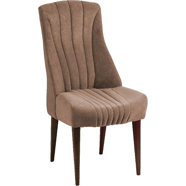 Комплект деревянных мягких стульев Мэриот Темный орех/Латте велюр, 4 шт. - Вид 3