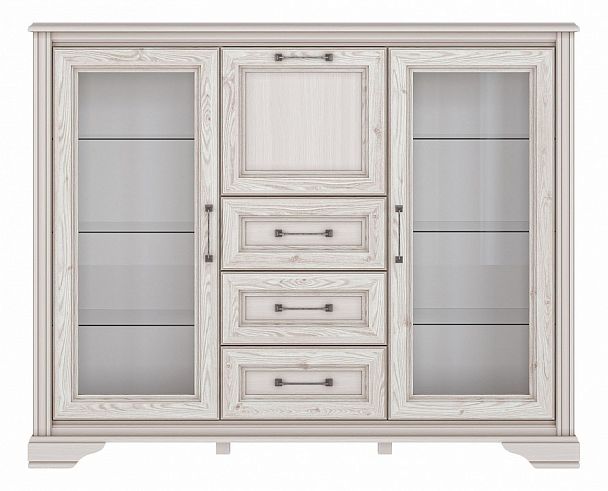 Тумба-витрина Стилиус B169-KOM2W1B3S - Вид 1